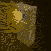 Dithered flashlight